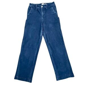 A New Day Size 6 Wide Leg Denim Trouser/Jeans Cotton-Polyester-Nylon-Spandex